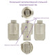 Циліндр Mul-T-Lock ClassicPro 140 мм.(70х70) латунь з поворотником