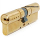 Цилиндр Mul-T-Lock CLASSIC  76мм.(33х43) ключ-ключ (латунь) 