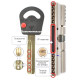Циліндр Mul-T-Lock CLASSIC 120мм.(50х70) ключ-ключ (латунь)
