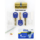 Циліндр Mul-T-Lock CLASSIC 110мм.(55х55) ключ-ключ (латунь)
