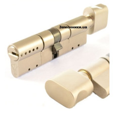 Циліндр Mul-T-Lock CLASSIC 110мм.(40х70) ключ-тумблер (матовий хром)
