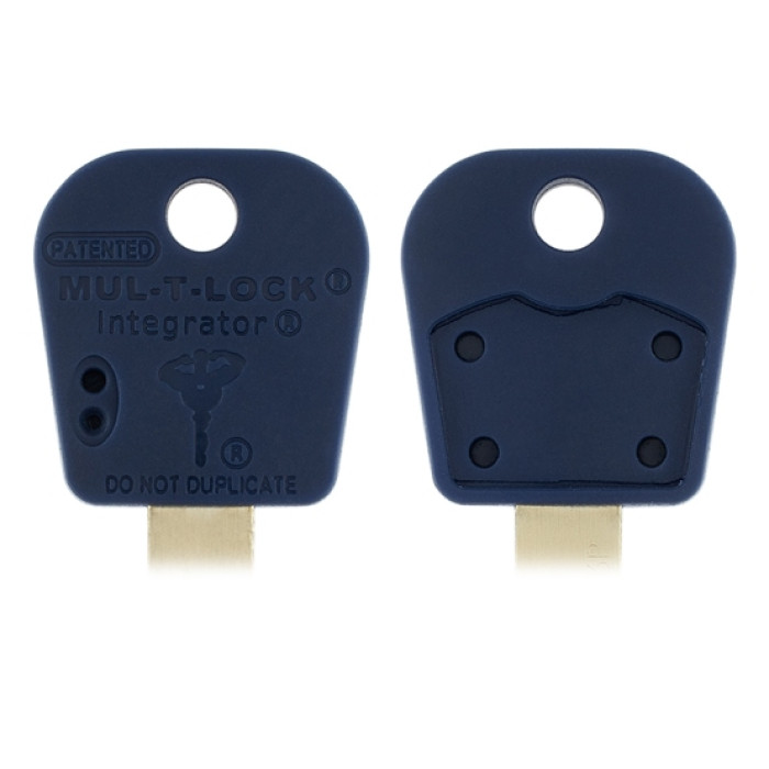 Циліндр Mul-t-Lock Integrator 85 мм. (40х45) ключ-ключ матовий хром