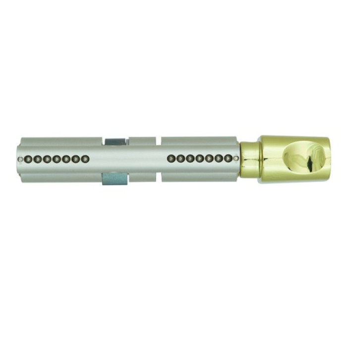 Цилиндр Mul-t-Lock Integrator 85 мм. (50х35Т) с поворотником латунь 