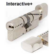 Циліндр Mul-T-Lock INTERACTIVE 95мм.(35х60) ключ-тумблер (матовий хром)