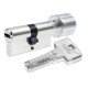 Цилиндр Abus Bravus 2000 compact 120 мм.(50х70) с вертушкой 