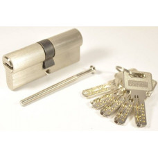 Циліндр KEDR M 80-ZN (30*50) хром ключ ключ