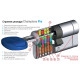 Цилиндр Mottura Champions PRO 87мм. (31х56) ключ-ключ 