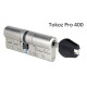 Циліндр TOKOZ PRO 400 116мм (58*58) матовий нікель