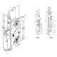 Замок врізний ABLOY LC200
