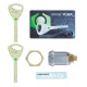 Замок для обладнання ABLOY CL203 22мм 22,5мм 11 DISCS CR SENTRY 2KEY