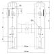 Ручка-антипаника APECS PB-1300A-Panic-BL/SL 