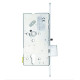 Замок электромеханический ABLOY EL 560 BS55мм 72мм FP20 RA R2.4 DIN SOL 12-24V 