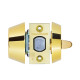 Замок MUL-T-LOCK DEAD BOLT BS60/70мм HERCULAR SHINY BRASS INTERAKTIVE+
