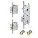Замок врізний MUL-T-LOCK 415G CR BRIGHT BRASS UNIV BS63мм 2 protectors
