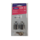 Замки навісні Apecs PD-20-20-Blister (2Locks+3Keys)
