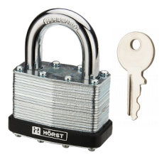 Замок навесной Horst HR-LS-50E 50мм