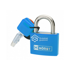 Замок навесной Horst HR-PA-40E blue 40мм