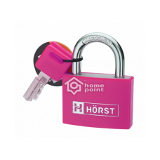 Замок навісний Horst HR-PA-50E rosy 50мм