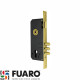 Корпус замка Fuaro 900 3MR/PB W/B врезной золото 