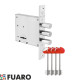 Замок Fuaro V10/S-60.00.3R14 врезной сувальдный 
