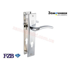 Ручка на планке усиленная FZB 15-55-85 Хром