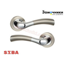 Ручки Siba Saros A34-0-22-07 матовий нікель/хром
