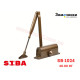 Доводчик дверной SIBA SB-1024 40-80 кг коричневый BROWN 