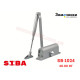 Доводчик дверной SIBA SB-1024 40-80 кг серый SILVER  