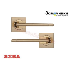 Ручки Siba Kristal матове золото-золото