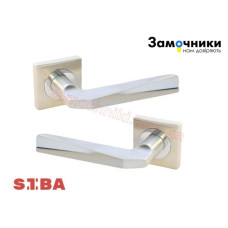 Ручки Siba Saturn матовий нікель-хром