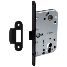Comit 81694 Механизм замка черный мц 85мм (соответствующая планка с отбойником)
