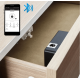 Мебельный замок RFID Bluetooth SEVEN LOCK SL-7733B 
