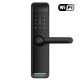 Розумний замок SEVEN LOCK SL-7767bfw black (врізна частина 7068)