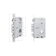 Розумний замок SEVEN LOCK SL-7767bfw black (врізна частина 7068)