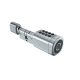 Розумний дверний біометричний замок (циліндр) SEVEN LOCK SL-7774BF silver 