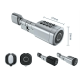 Розумний дверний біометричний замок (циліндр) SEVEN LOCK SL-7774BF silver 