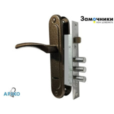 Замок Арико ЗВ9 77 мм с ручками на планке