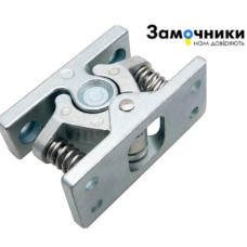 Замок засувка 0347 для дверей, фіксатор металевий