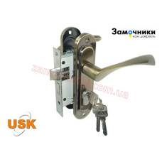 Замок із ручками USK A50-012 (BN) Бронза