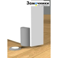 Накладний магнітний фіксатор VERUM STOPPINO X, Сірий матовий
