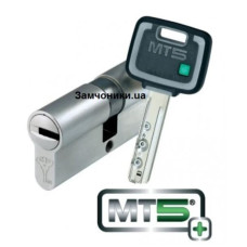 Циліндр Mul-T-Lock MT5+ 85мм.(35х50) ключ-ключ (матовий хром)