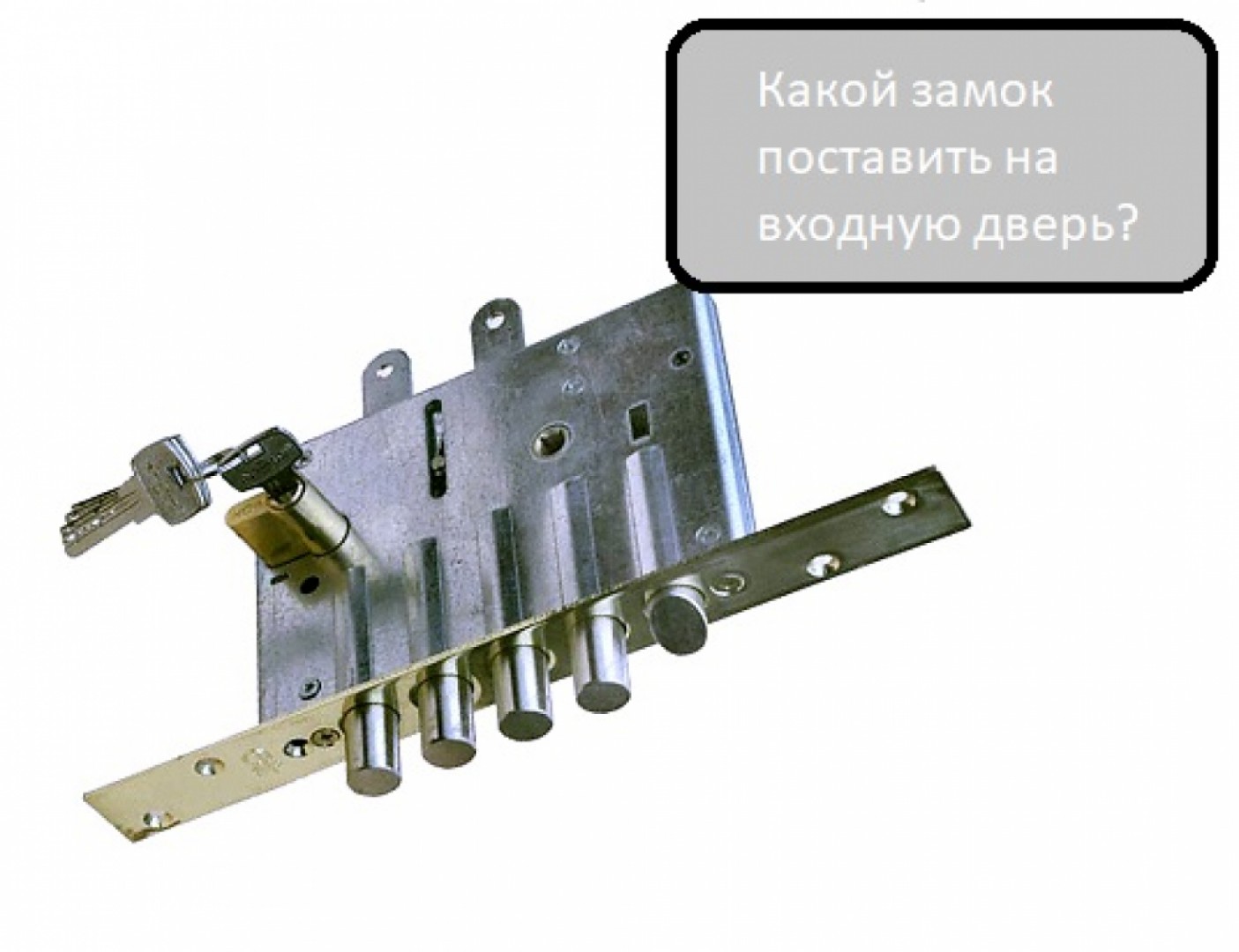 Какой замок поставить на входную дверь?