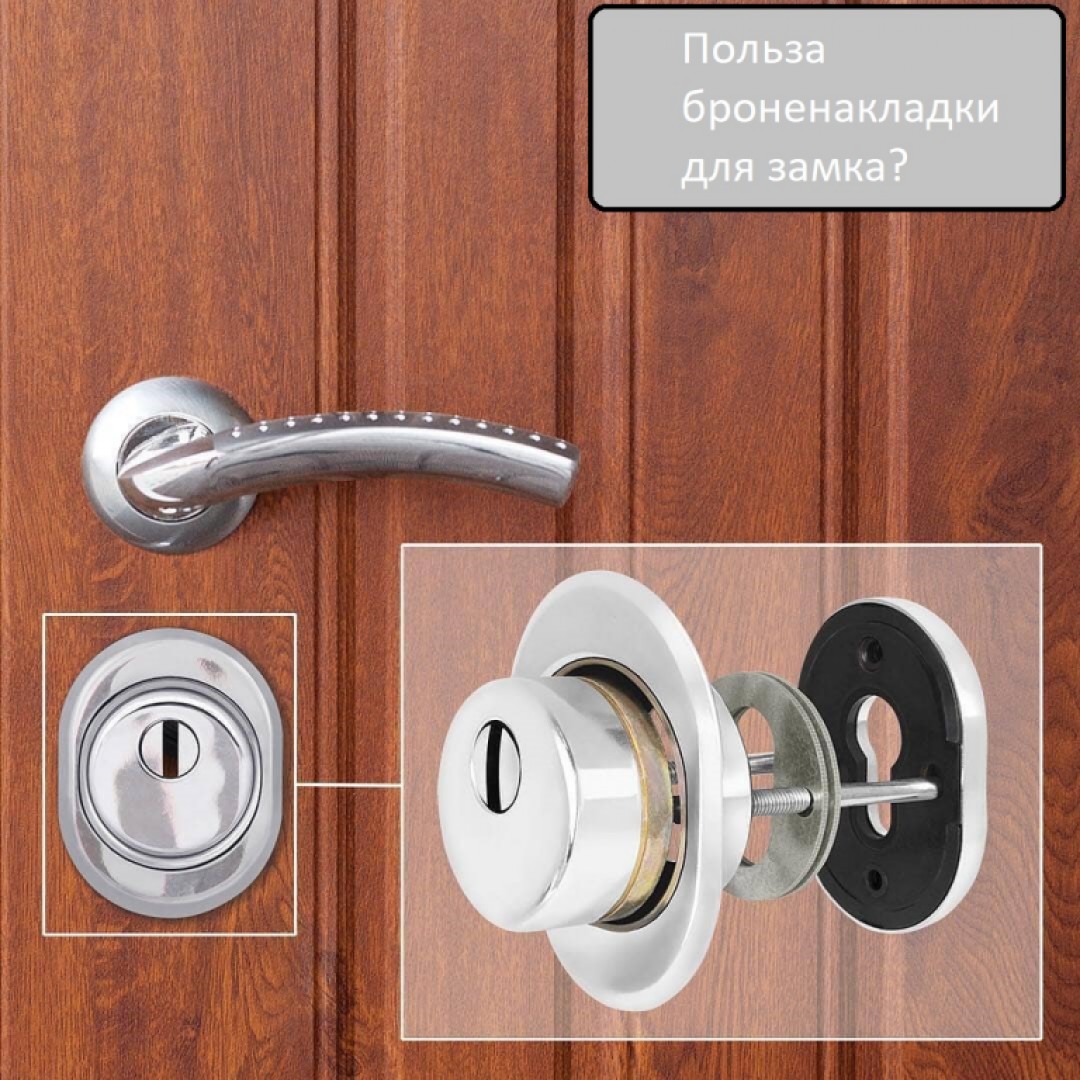 Польза броненакладок для замка?