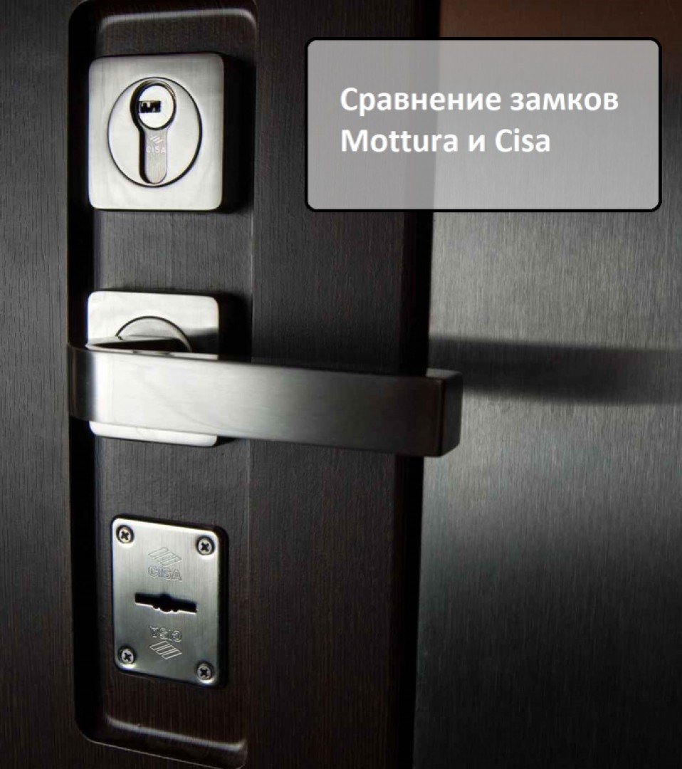 Сравнение замков Mottura и Cisa